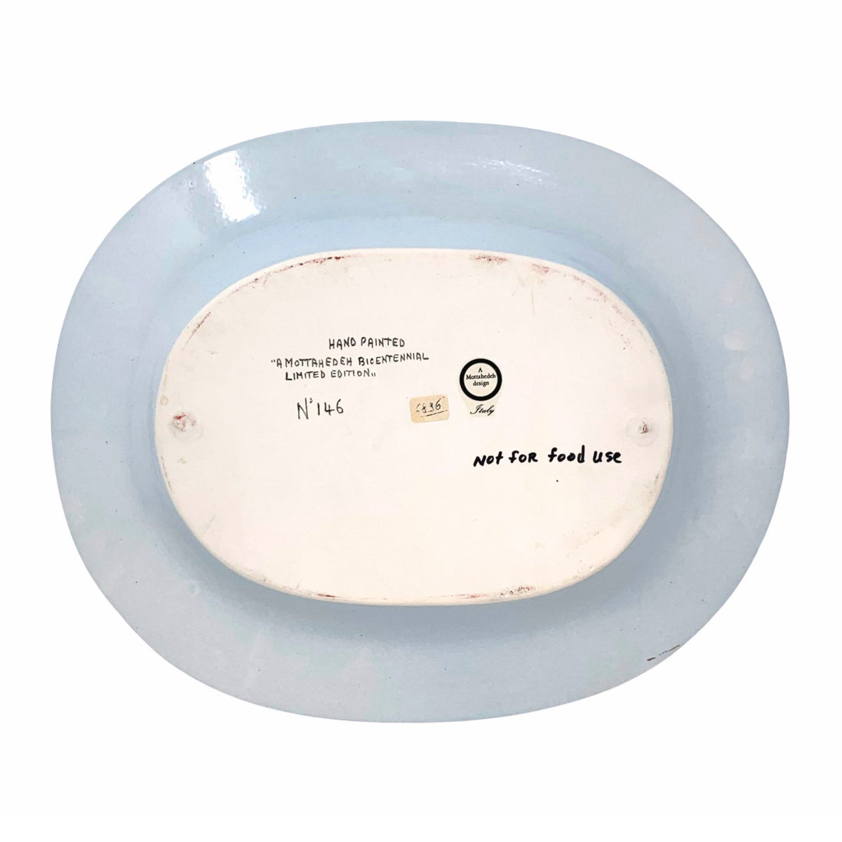 Mottahedeh #146 of 150 Hand Painted US Navy Ship Platter