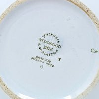 Wedgwood Queensware Shell Edge Cream Color on Lavender Teapot, No Lid