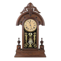 New Haven 1880 “Elbe” 8-Day Walnut Mantel Clock