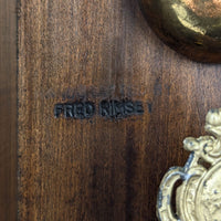 New Haven 1880 “Elbe” 8-Day Walnut Mantel Clock