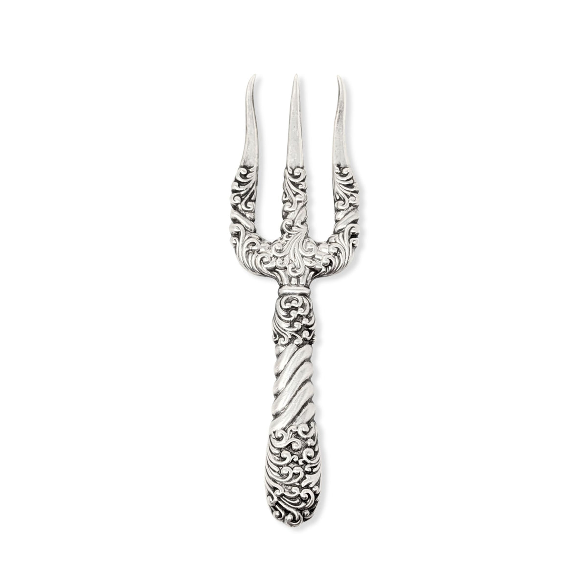 Gorham 1880 “Twist & Scroll” Bread/Toast Fork