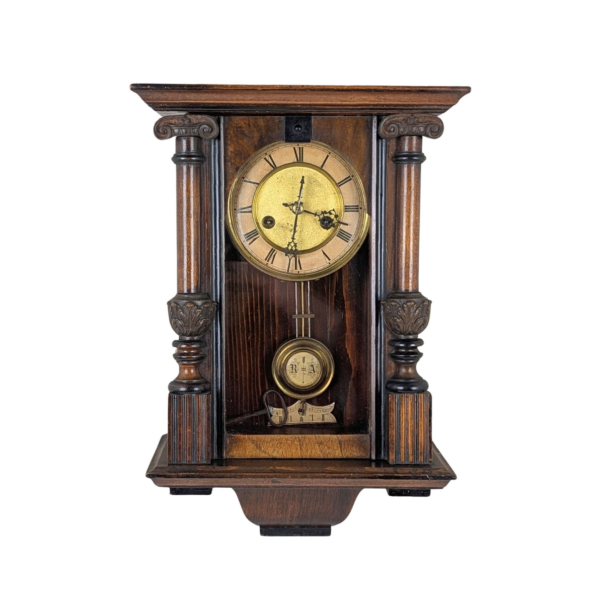 1905 Hamburg American Clock Co. No 248S 8-Day Vienna Regulator