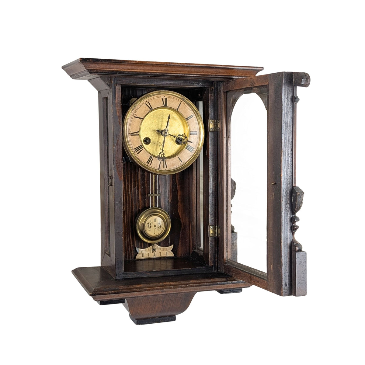 1905 Hamburg American Clock Co. No 248S 8-Day Vienna Regulator