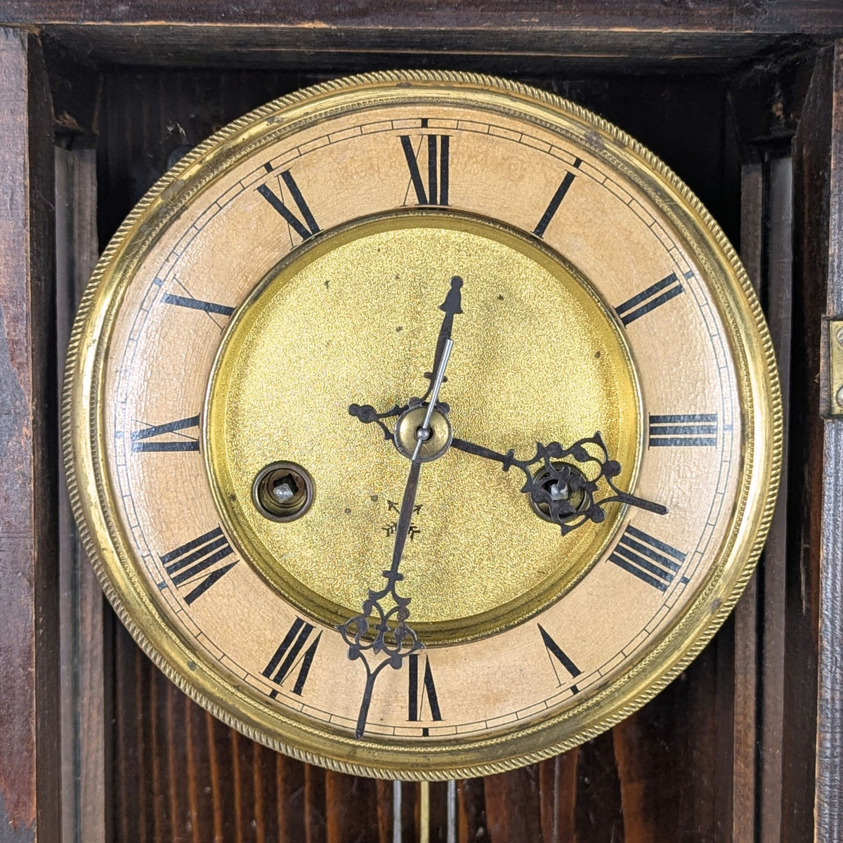 1905 Hamburg American Clock Co. No 248S 8-Day Vienna Regulator