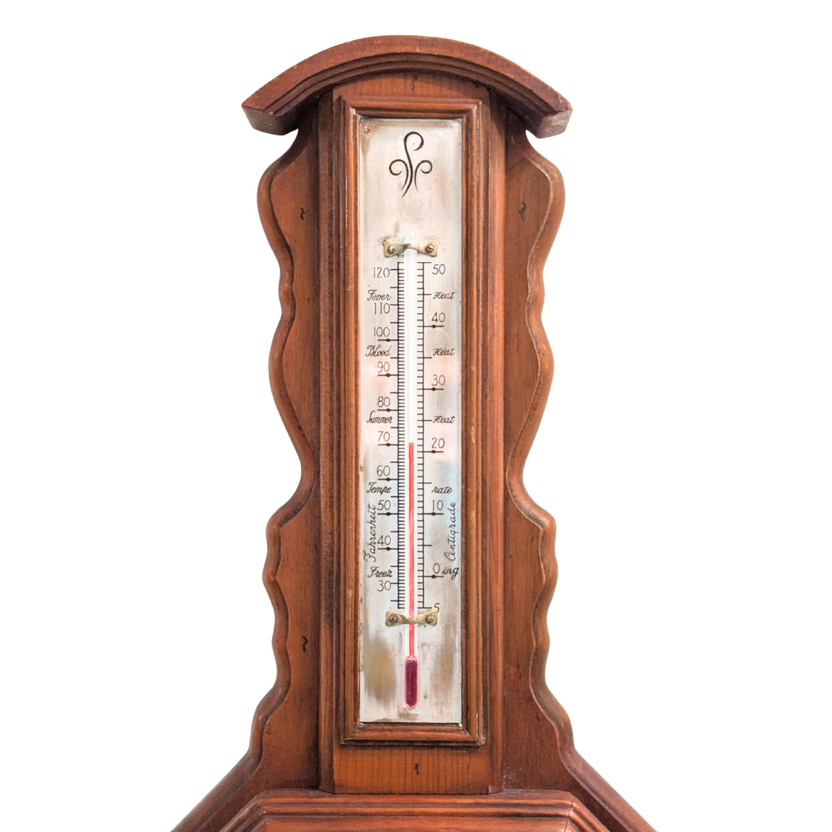 Mid-Century P.F. Bollenbach Clock & Thermometer - Quartz Upgrade