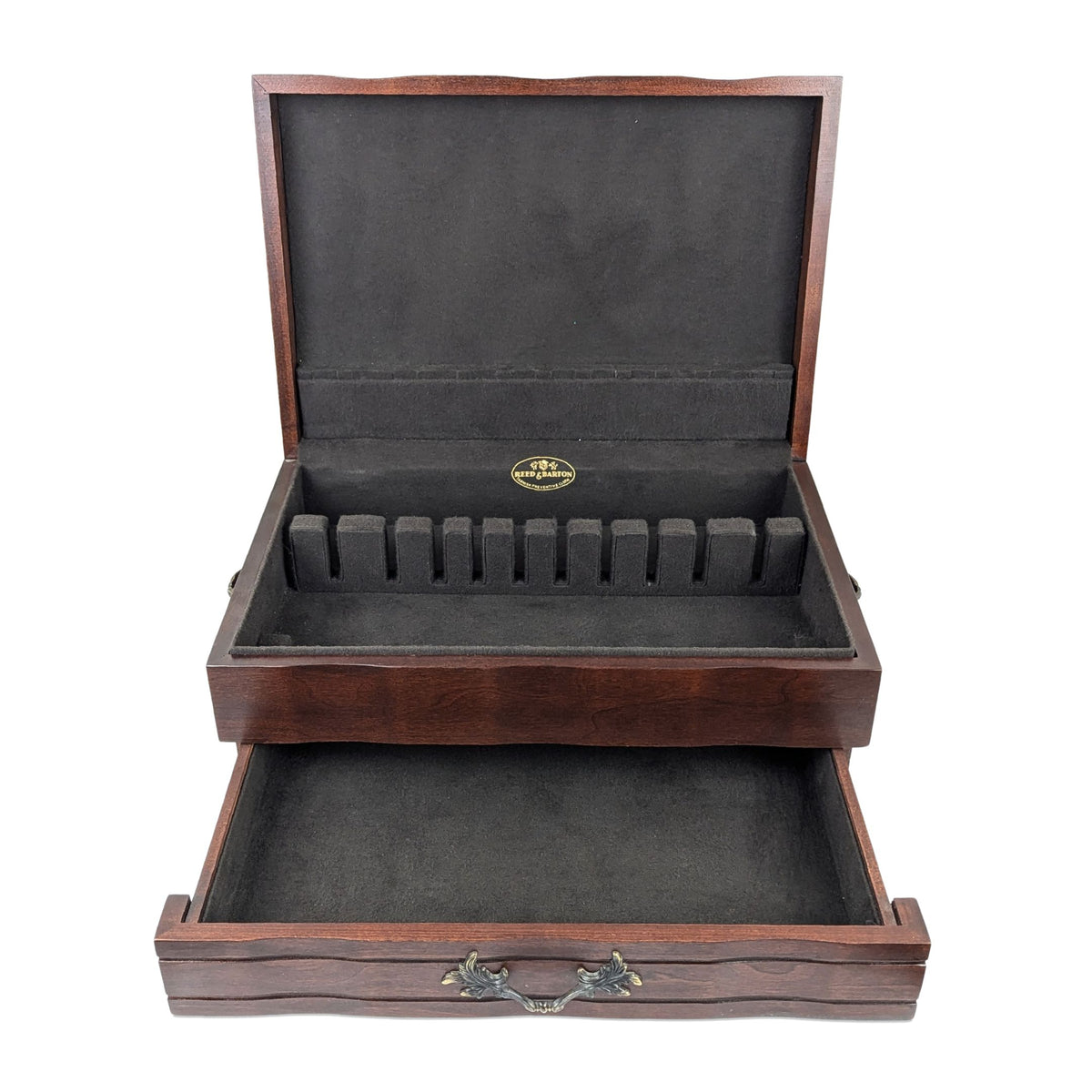 Reed & Barton Cherry Provincial Silver Chest, Two Tier