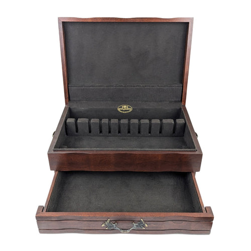 Reed & Barton Cherry Provincial Silver Chest, Two Tier