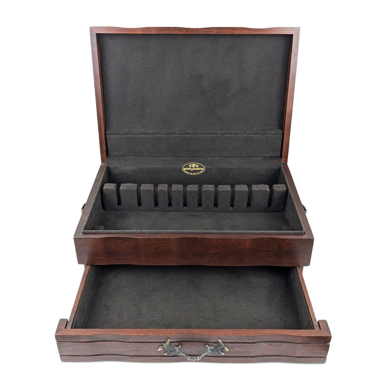 Reed & Barton Cherry Provincial Silver Chest, Two Tier