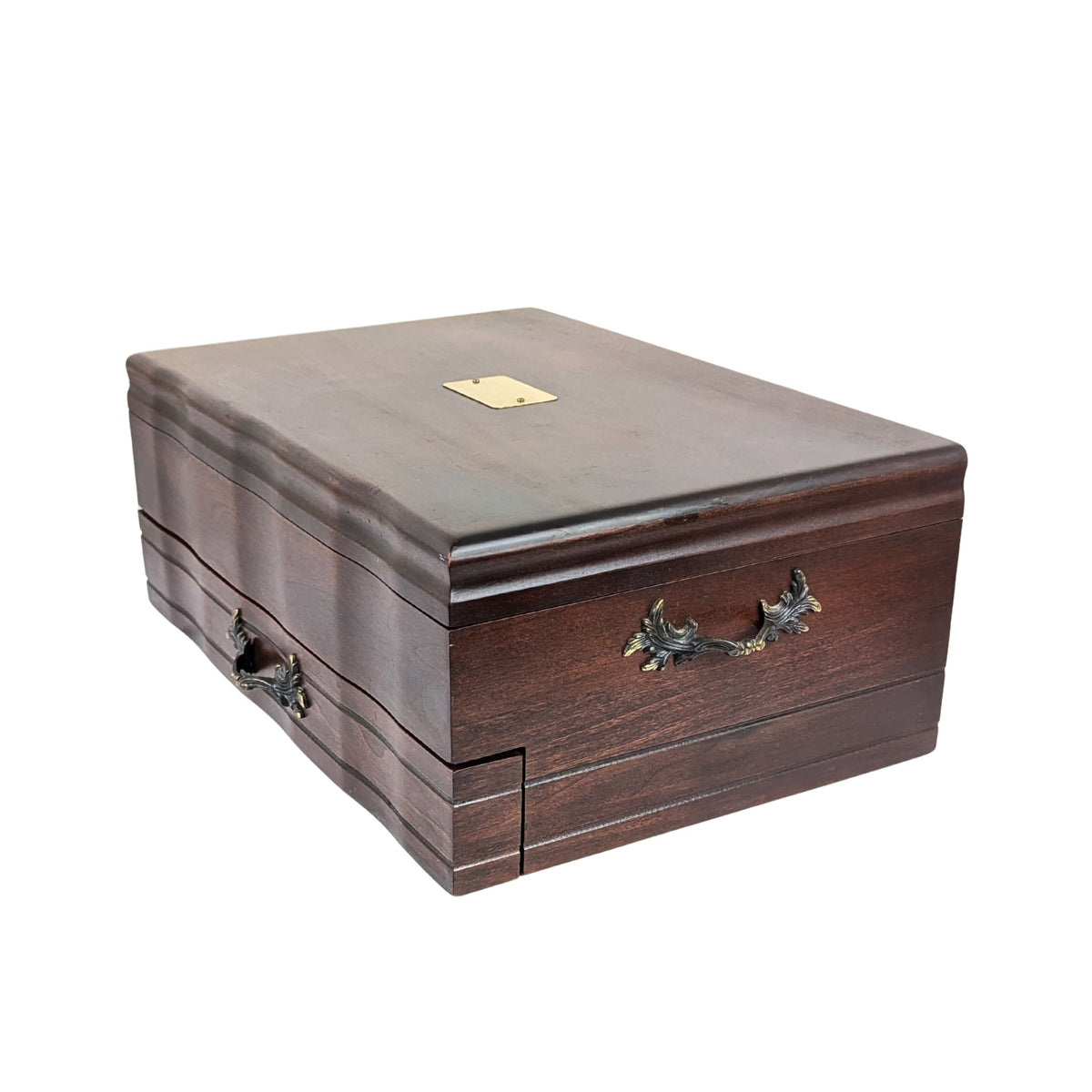 Reed & Barton Cherry Provincial Silver Chest, Two Tier