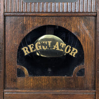 1920’s Art Deco 8-Day Wall Regulator Clock