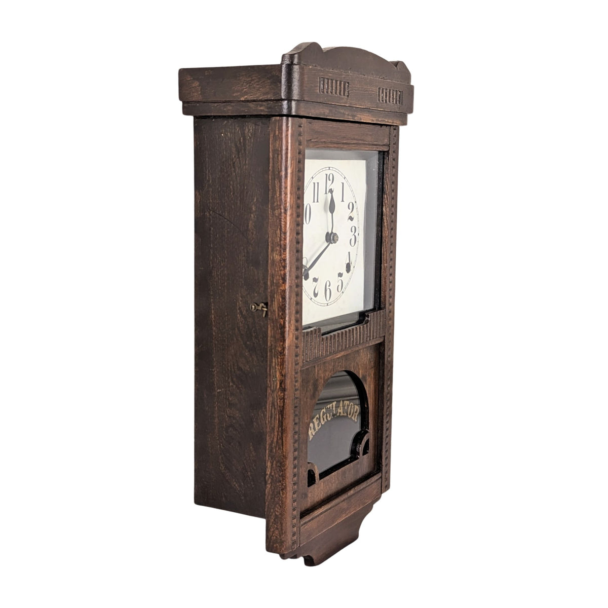 1920’s Art Deco 8-Day Wall Regulator Clock