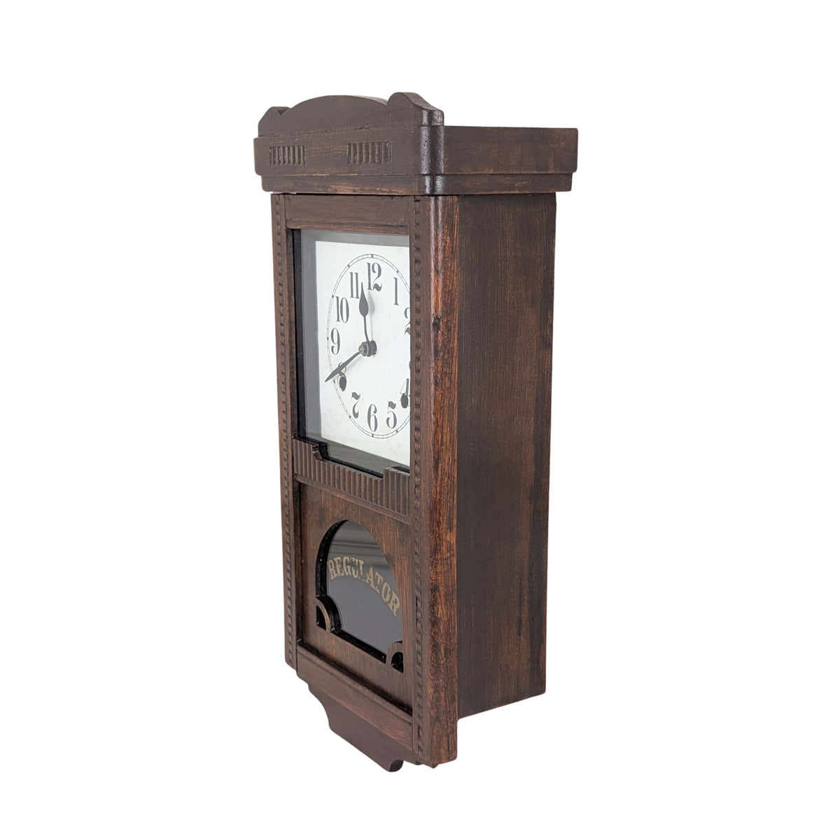1920’s Art Deco 8-Day Wall Regulator Clock