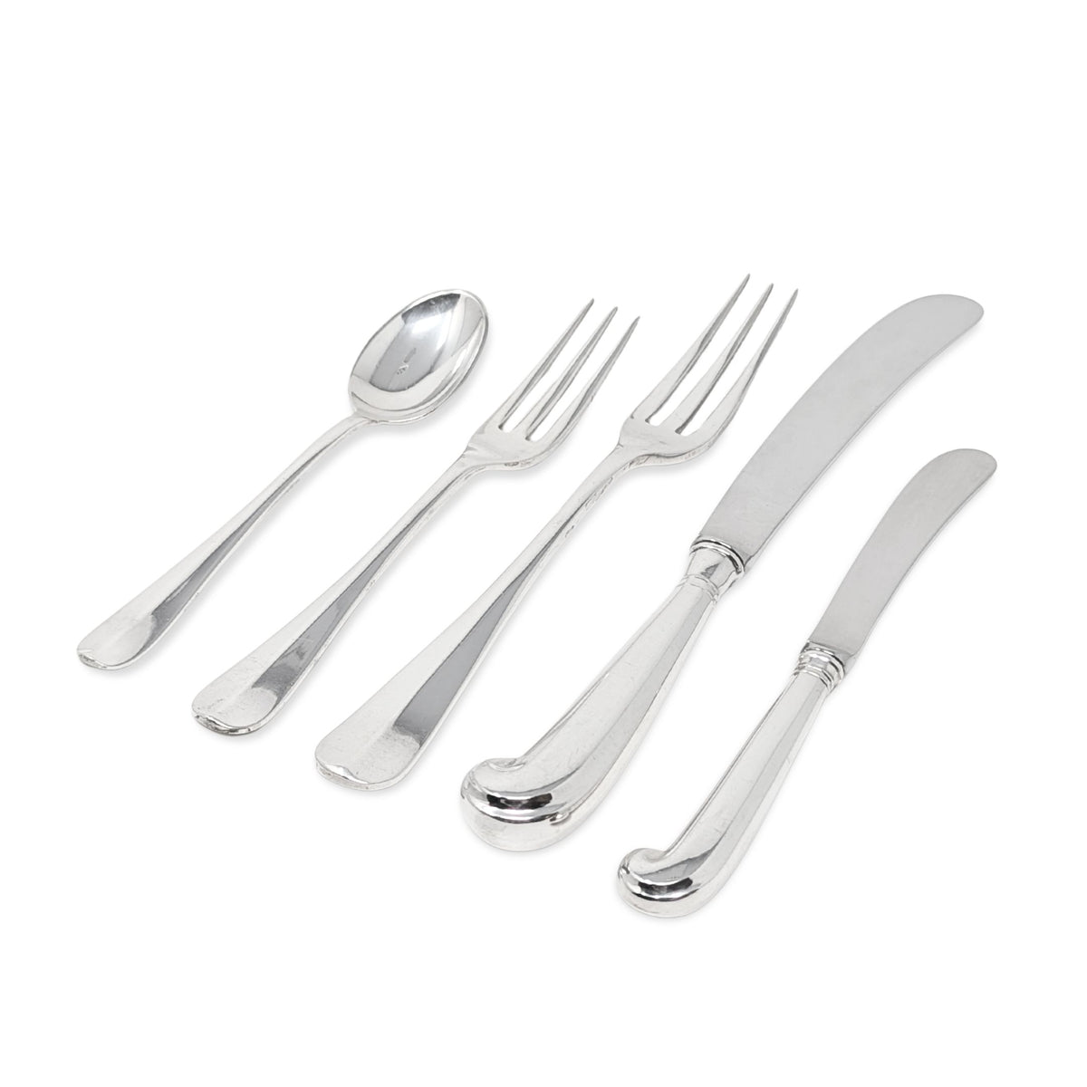 Stieff "Williamsburg Queen Anne" CW 75pc Sterling Flatware Set
