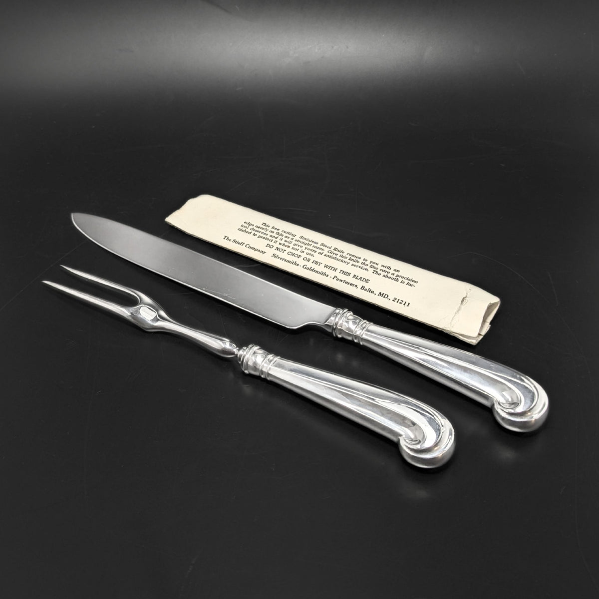 Stieff "Williamsburg Queen Anne" CW 75pc Sterling Flatware Set