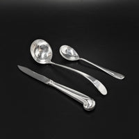 Stieff "Williamsburg Queen Anne" CW 75pc Sterling Flatware Set