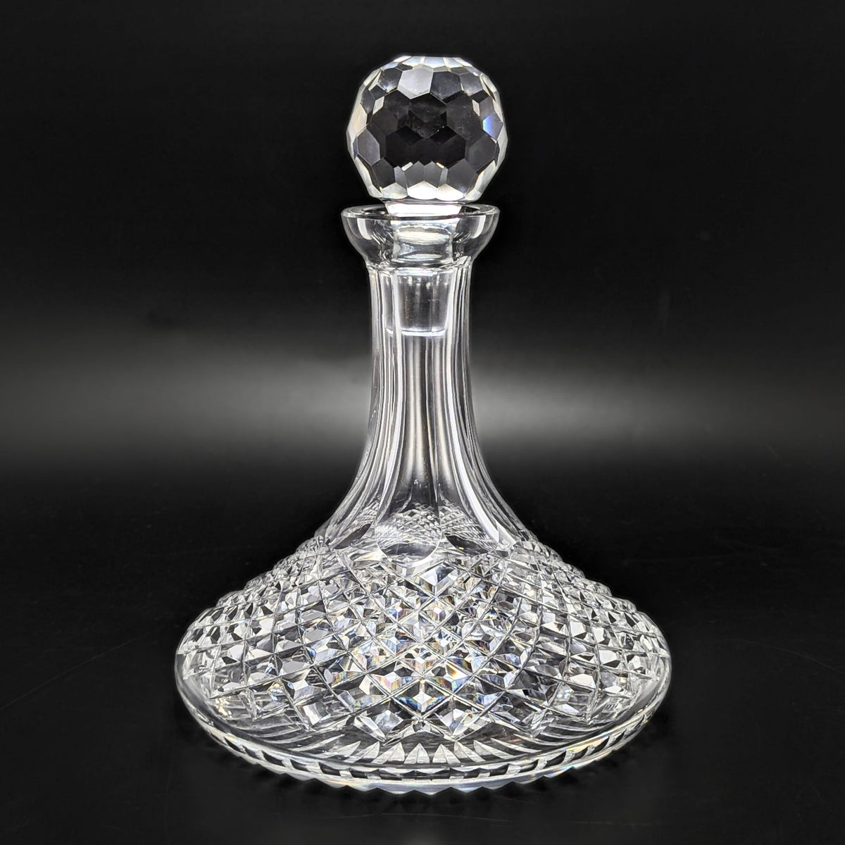 Waterford Crystal "Alana" Ships Decanter with Stopper