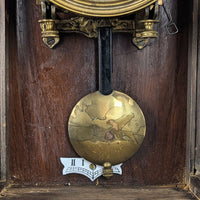 Civil War Era Federal Style 8-Day Regulator Wall Clock