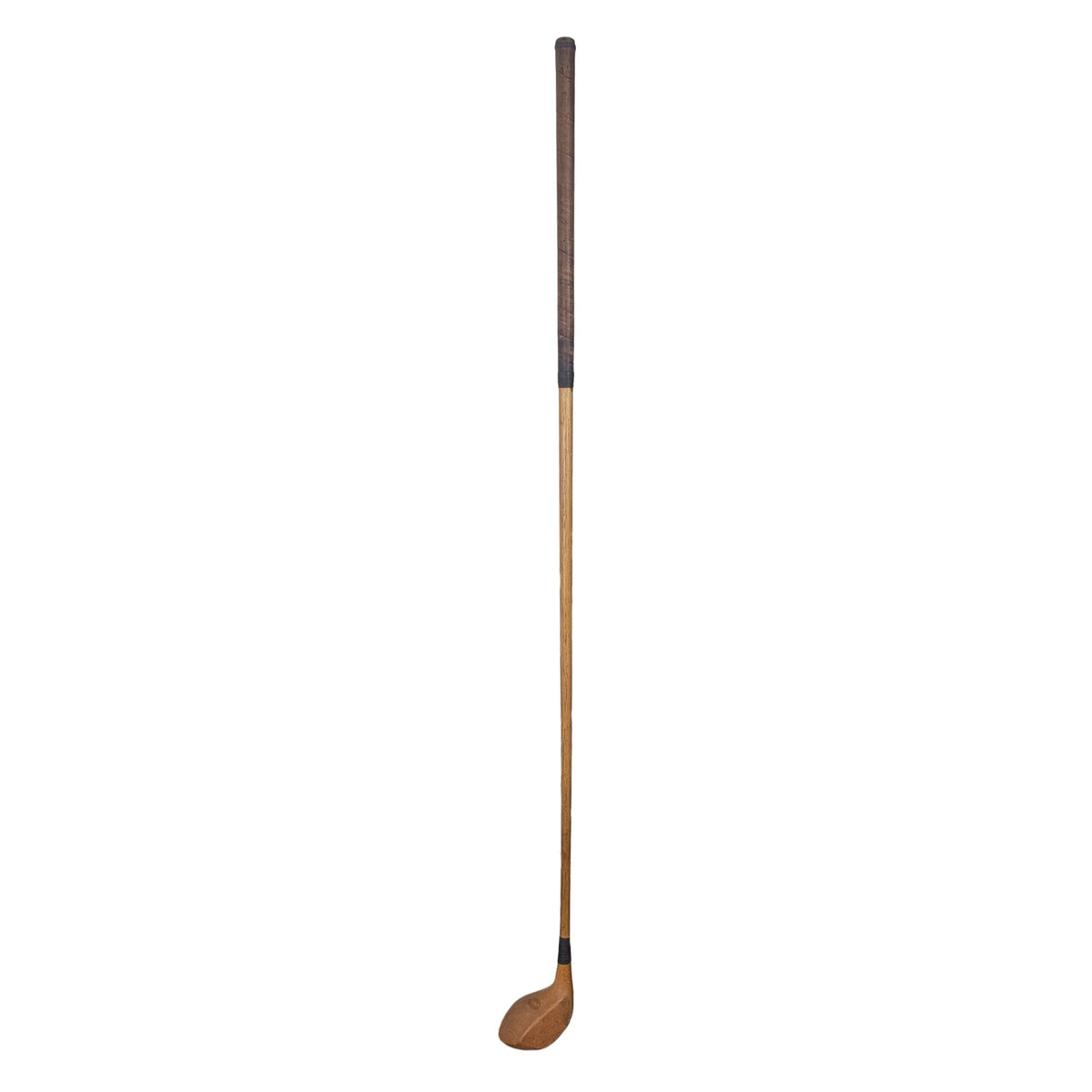 Lambert Flynn Special Persimmon Wood Hickory Shaft 2 Wood Golf Club
