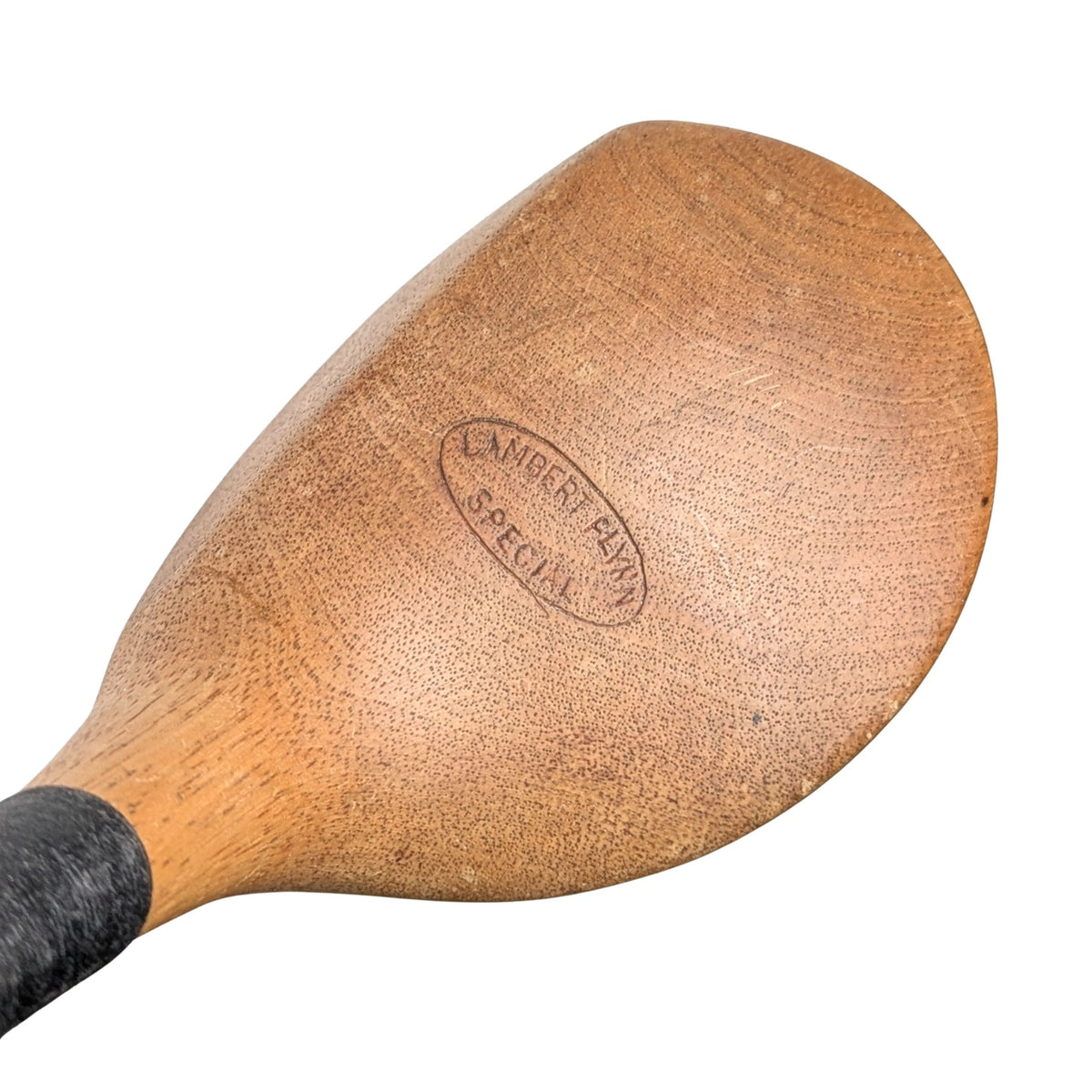 Lambert Flynn Special Persimmon Wood Hickory Shaft 2 Wood Golf Club
