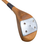 Lambert Flynn Special Persimmon Wood Hickory Shaft 2 Wood Golf Club