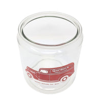 Vintage Gordon's Fresh Foods Countertop Jar w/ Metal Lid