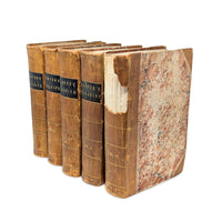 Harper's New Monthly Magazine, December 1850 - May 1853, (5) Bound Volumes