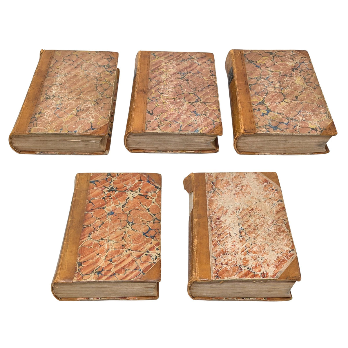 Harper's New Monthly Magazine, December 1850 - May 1853, (5) Bound Volumes