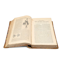 Harper's New Monthly Magazine, December 1850 - May 1853, (5) Bound Volumes