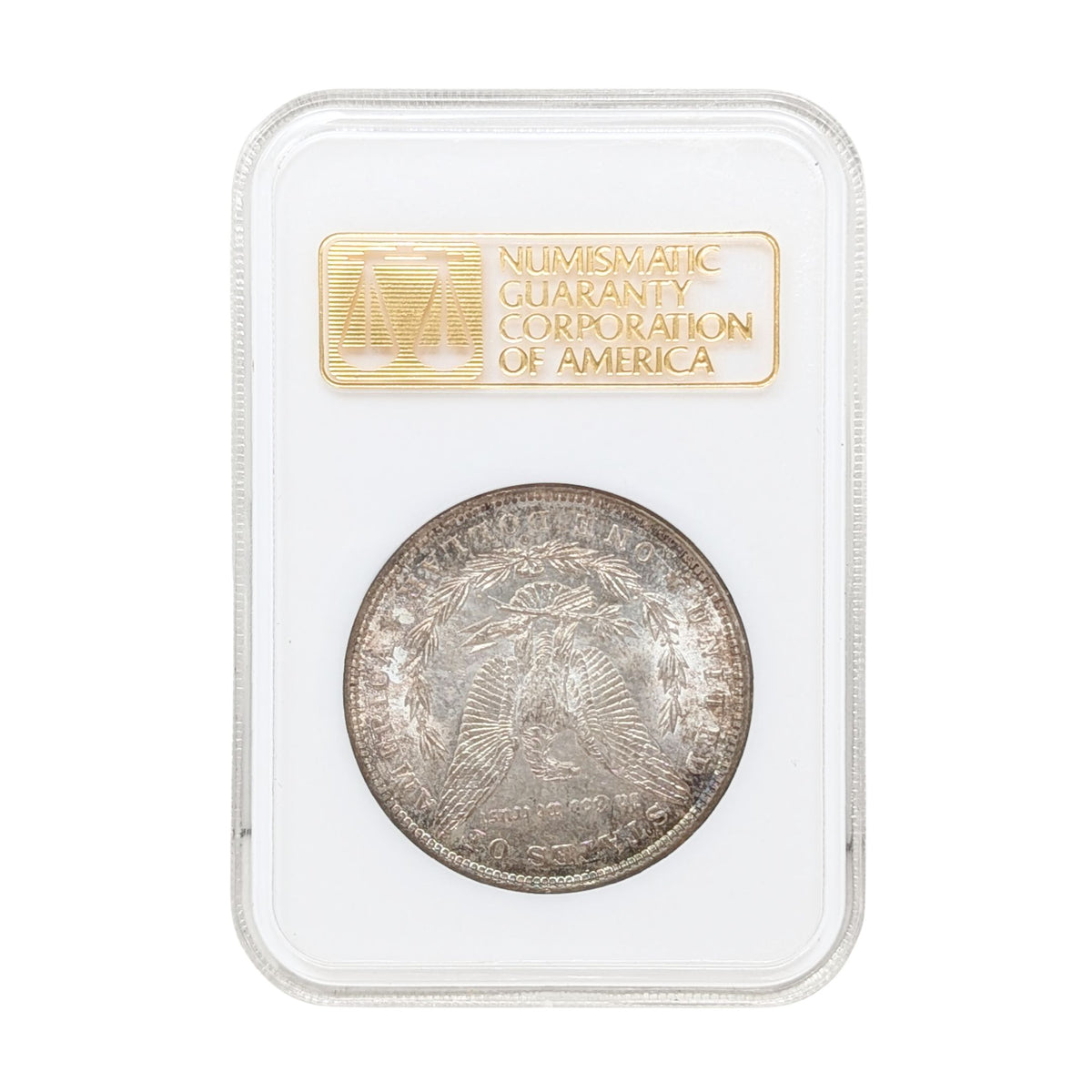 1900-O NGC MS63 Morgan Silver Dollar, Vintage Fatty Holder Old Slab - VAM 23C