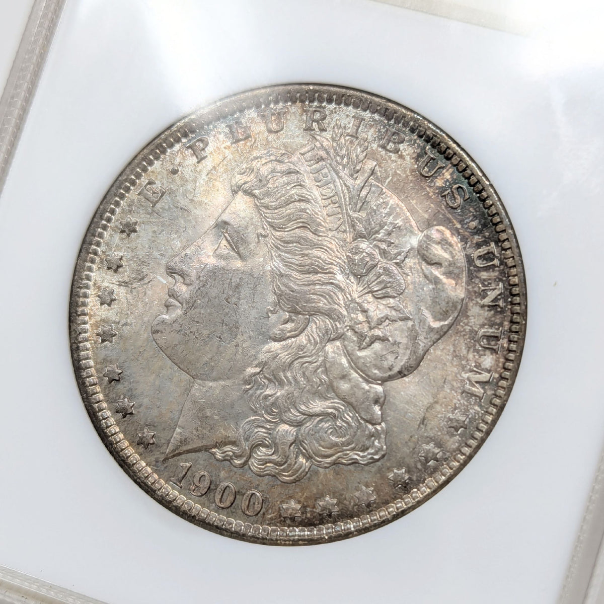 1900-O NGC MS63 Morgan Silver Dollar, Vintage Fatty Holder Old Slab - VAM 23C