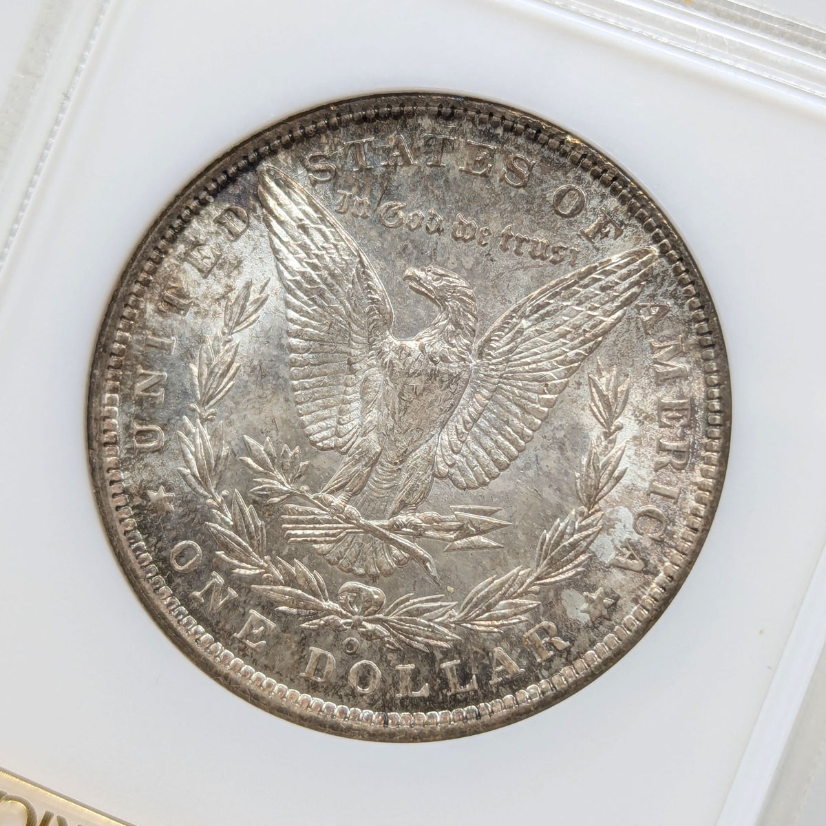1900-O NGC MS63 Morgan Silver Dollar, Vintage Fatty Holder Old Slab - VAM 23C