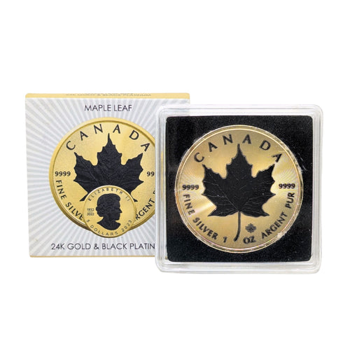 2023 Canada $5 Silver Maple Leaf Art Edition Serial #1/500 1oz, Pik Coins COA