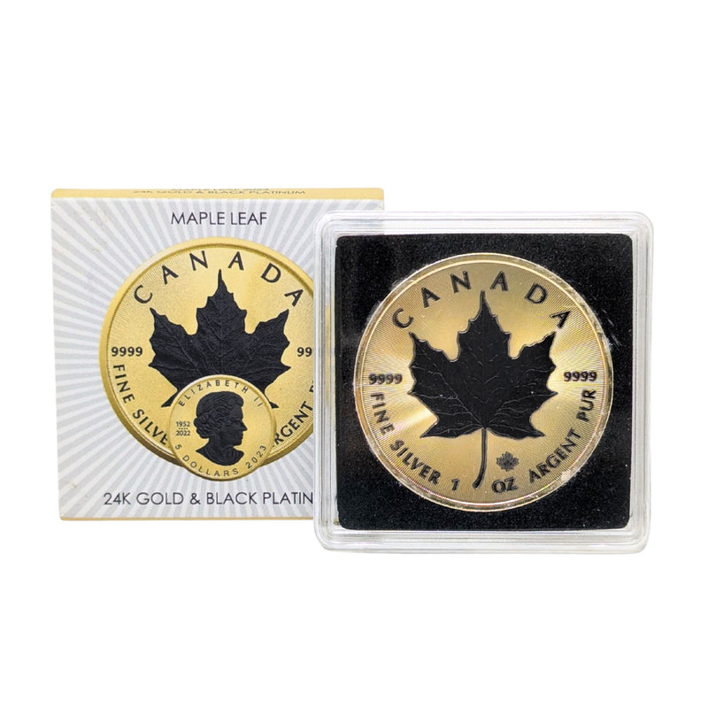2023 Canada $5 Silver Maple Leaf Art Edition Serial #1/500 1oz, Pik Coins COA