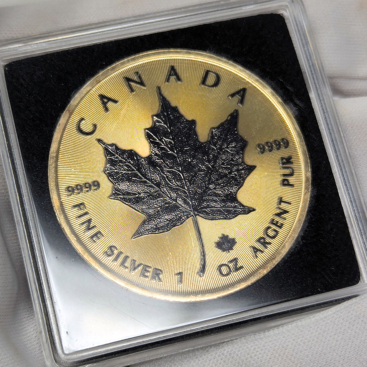 2023 Canada $5 Silver Maple Leaf Art Edition Serial #1/500 1oz, Pik Coins COA