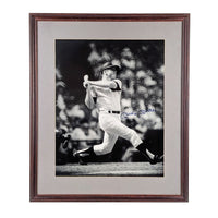 Mickey Mantle Signed Custom Framed Photo 273/536, Notarized COA, NY Yankees