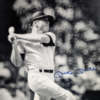 Mickey Mantle Signed Custom Framed Photo 273/536, Notarized COA, NY Yankees