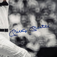 Mickey Mantle Signed Custom Framed Photo 273/536, Notarized COA, NY Yankees