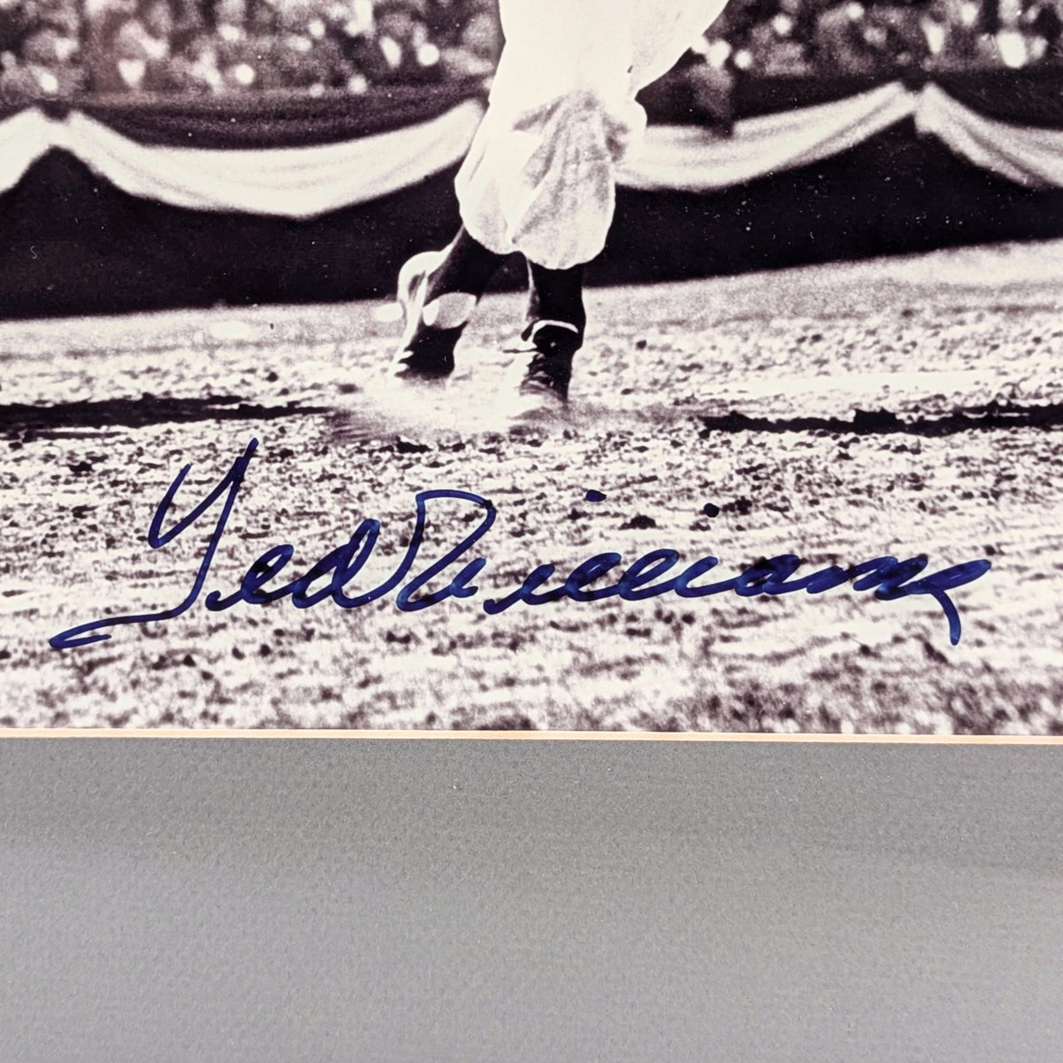 Ted Williams Signed 27x23 Framed Photo 38/775 COA Jack Lang Boston Red Sox