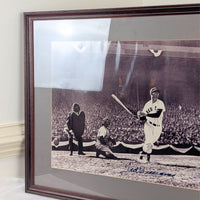 Ted Williams Signed 27x23 Framed Photo 38/775 COA Jack Lang Boston Red Sox
