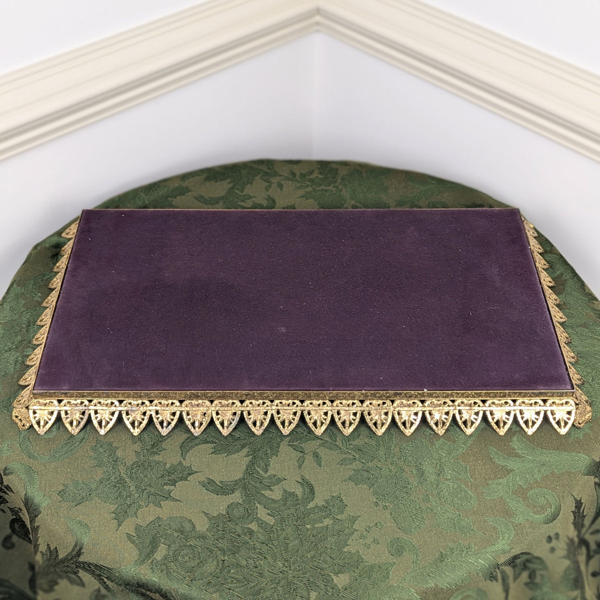 Hollywood Regency 25" Mirrored Vanity Tray