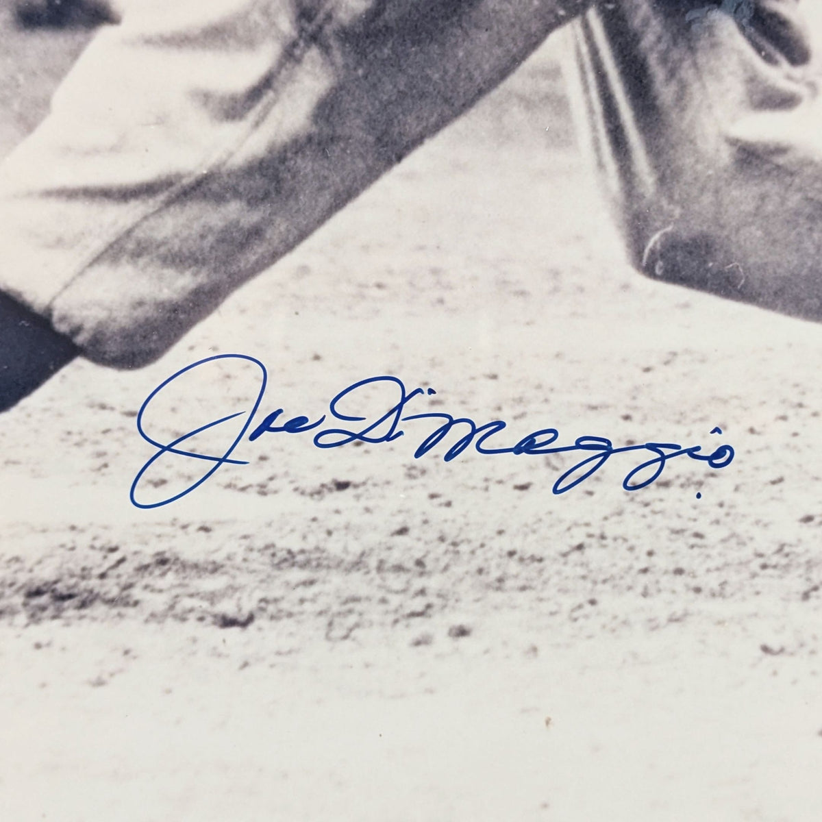 Joe DiMaggio Signed 23x27 Custom Framed Photo 1268/1941, No COA, NY Yankees