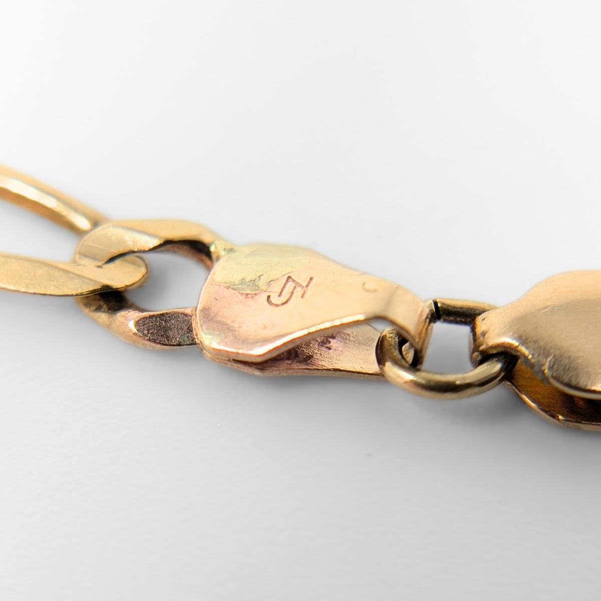 10K Gold Italian 4.4mm Figaro Link 21” Chain
