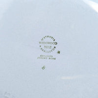Wedgwood Queensware Cream Color on Lavender Oval Vegetable Bowls (Pair)