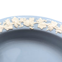 Wedgwood Queensware Cream Color on Lavender Oval Vegetable Bowls (Pair)