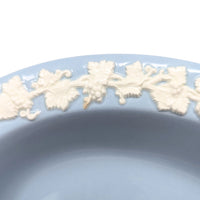 Wedgwood Queensware Cream Color on Lavender Oval Vegetable Bowls (Pair)