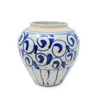 Antique Chinese Blue & White Ginger Jar