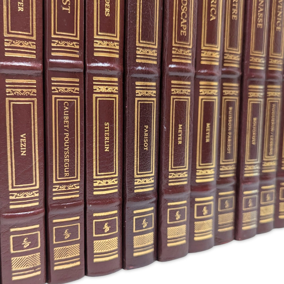 Easton Press Glorious Art of the World, Leather-Bound 25 Volume Set