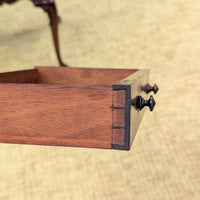 Antique Walnut Salesman Sample Sidelock Chest of Drawers