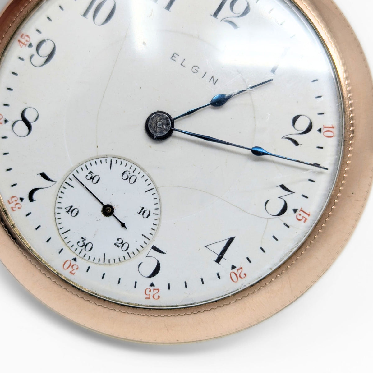 Elgin 1908 Grade-336 Model-5 GF 18s 17j Pocket Watch (Running)