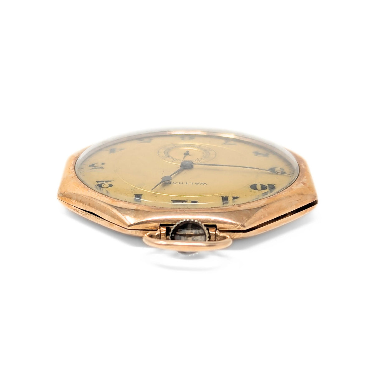 Waltham Octagon Opera Ruby Model-1912 6/0s-18s Pocket Watch (Running)